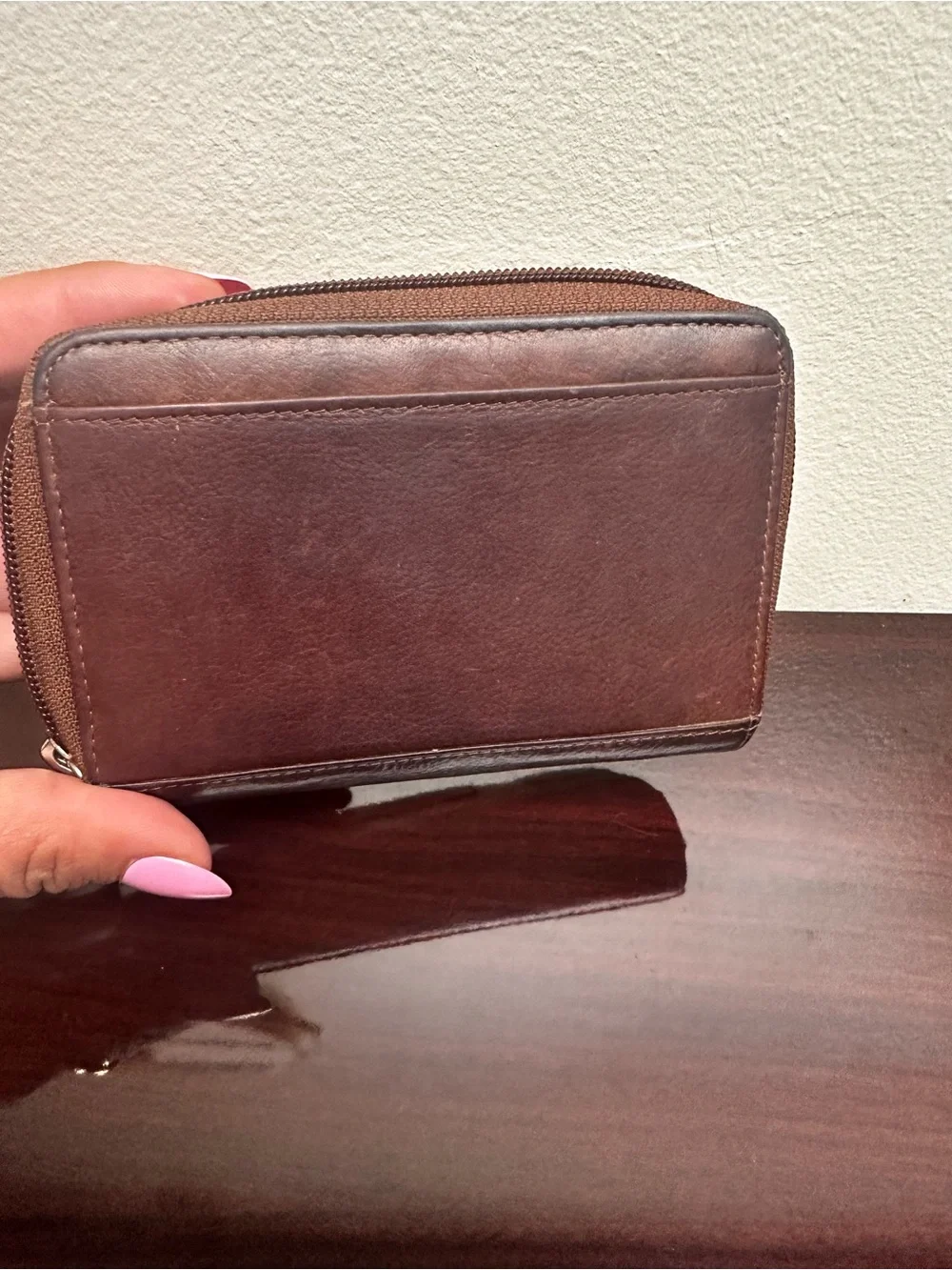 Mancini brown leather